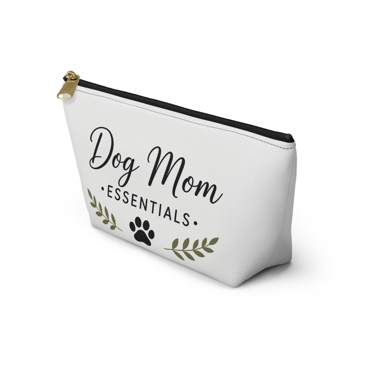 Dog Mom Essentials Pouch – Pet Lover Travel & Accessory Bag
