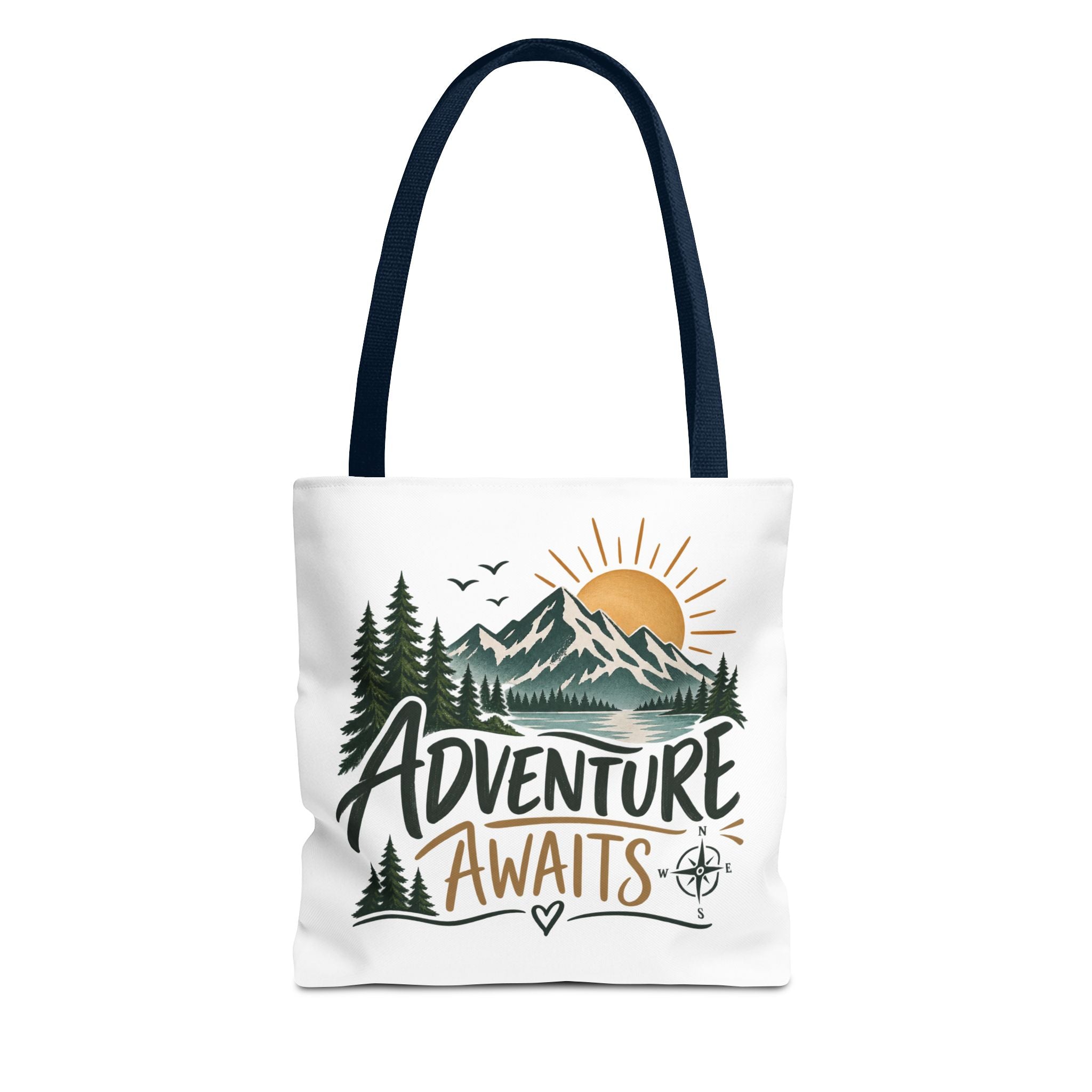 Adventure Awaits Tote Bag – Outdoor & Travel Gift