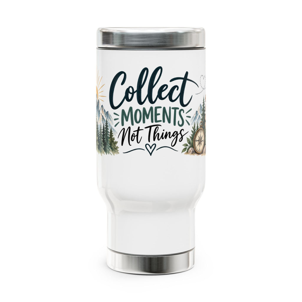 Collect Moments Travel Mug – 14 oz Stainless Steel Adventure Mug