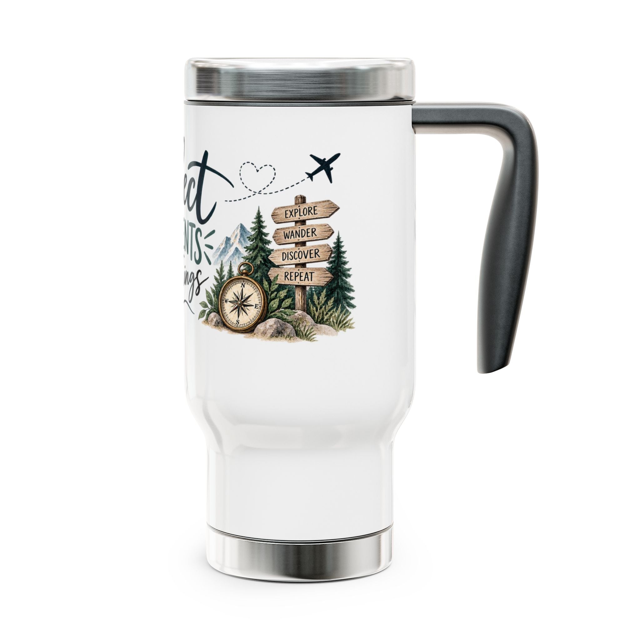 Collect Moments Travel Mug – 14 oz Stainless Steel Adventure Mug